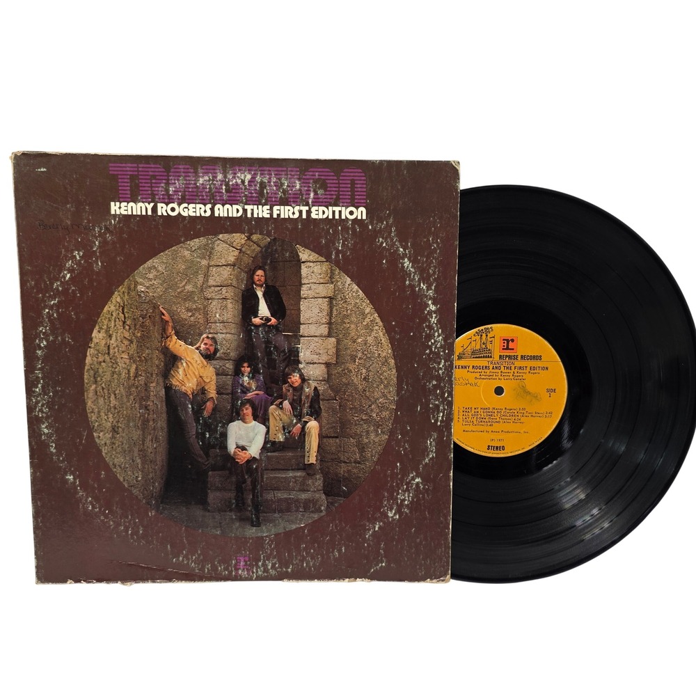 Kenny Rogers and The First Edition Transition Vinyl LP 1971 Reprise MS 2039 *